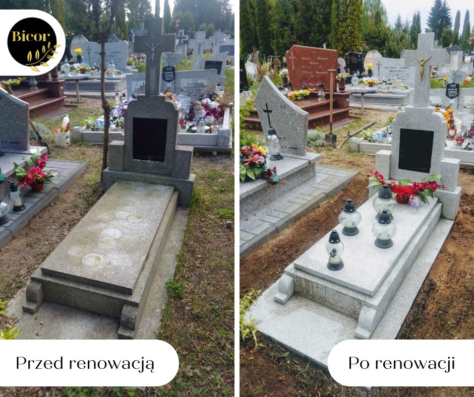 Renowacja z efektem przed i po